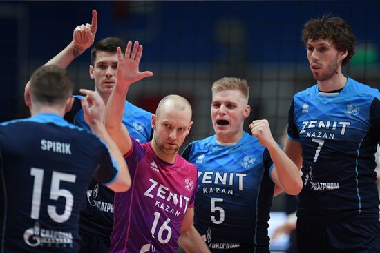 Волейбол. Лига чемпионов. Мужчины. Матч "Зенит-Казань" - "Халкбанк"
