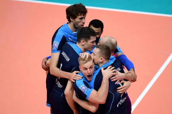 Волейбол. Лига чемпионов. Мужчины. Матч "Зенит-Казань" - "Халкбанк"