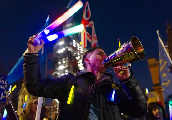 Акция против Brexit в Лондоне