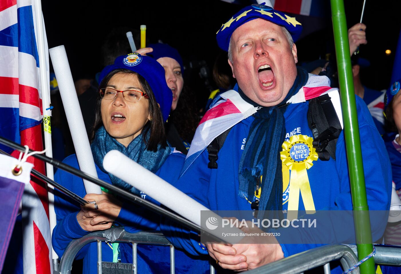 Акция против Brexit в Лондоне