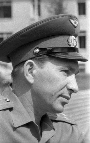 Советский космонавт Павел Беляев