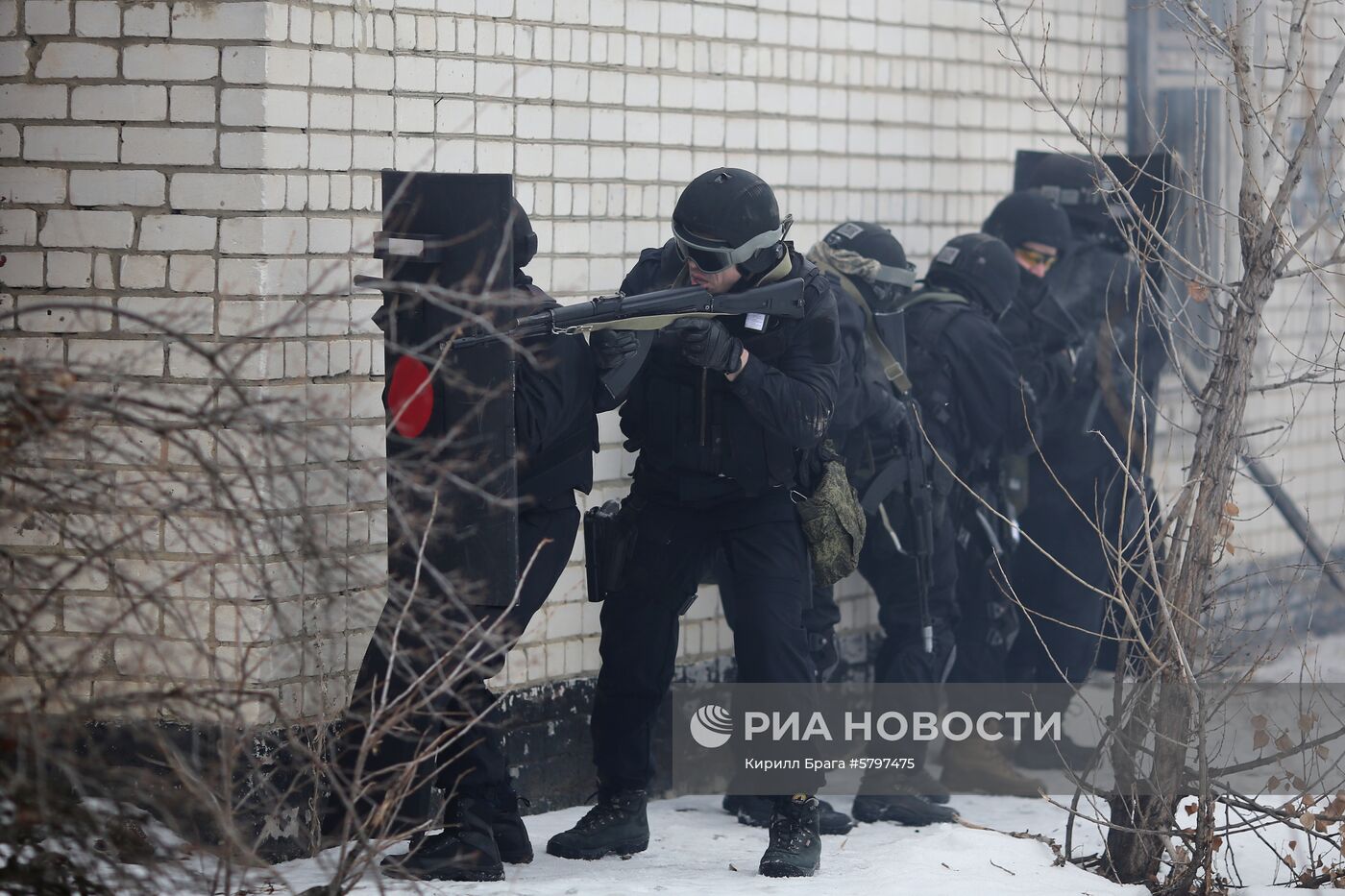 Учения Росгвардии в Волгоградской области