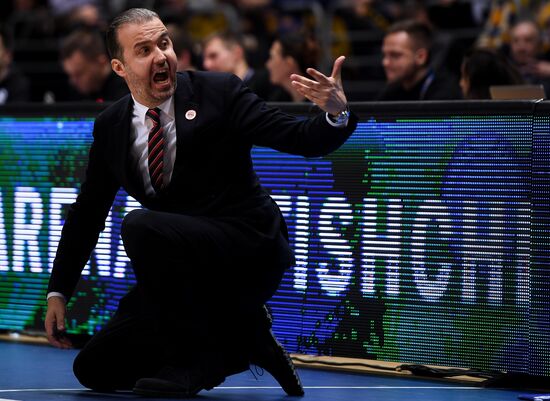 Баскетбол. Евролига. Матч "Химки" - "АХ Олимпия"