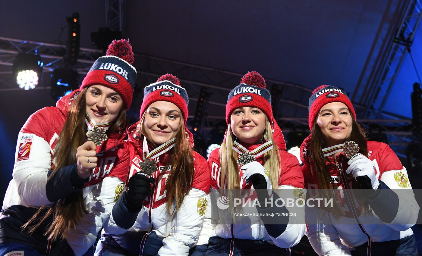 Лыжные гонки. Чемпионат мира. Церемония награждения