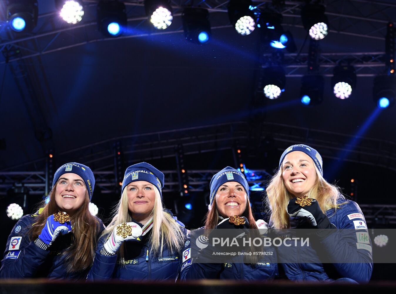 Лыжные гонки. Чемпионат мира. Церемония награждения