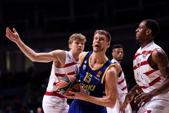 Баскетбол. Евролига. Матч "Химки" - "АХ Олимпия"