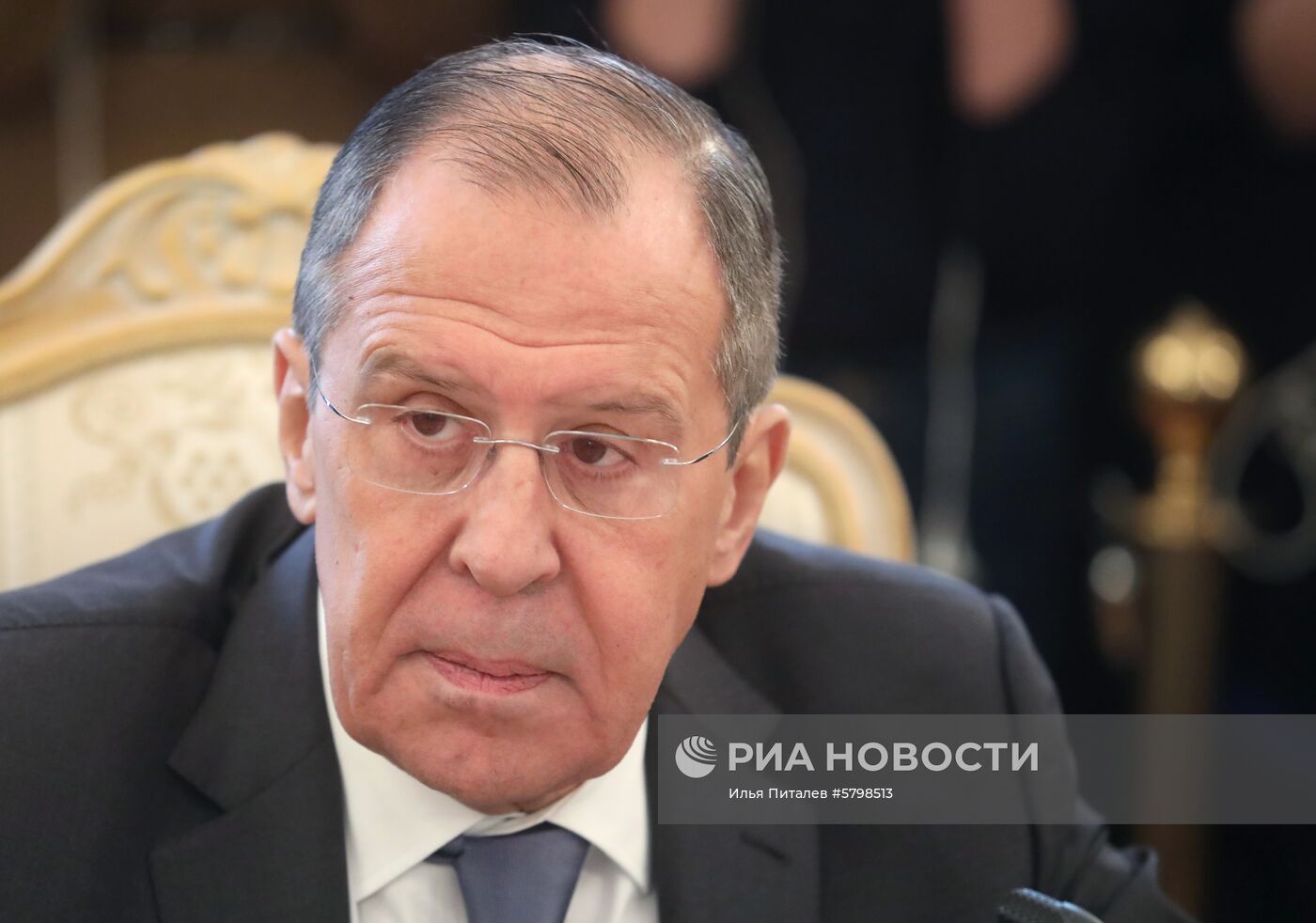 Встреча главы МИД РФ  С. Лаврова с вице-президентом Венесуэлы Д. Родригес