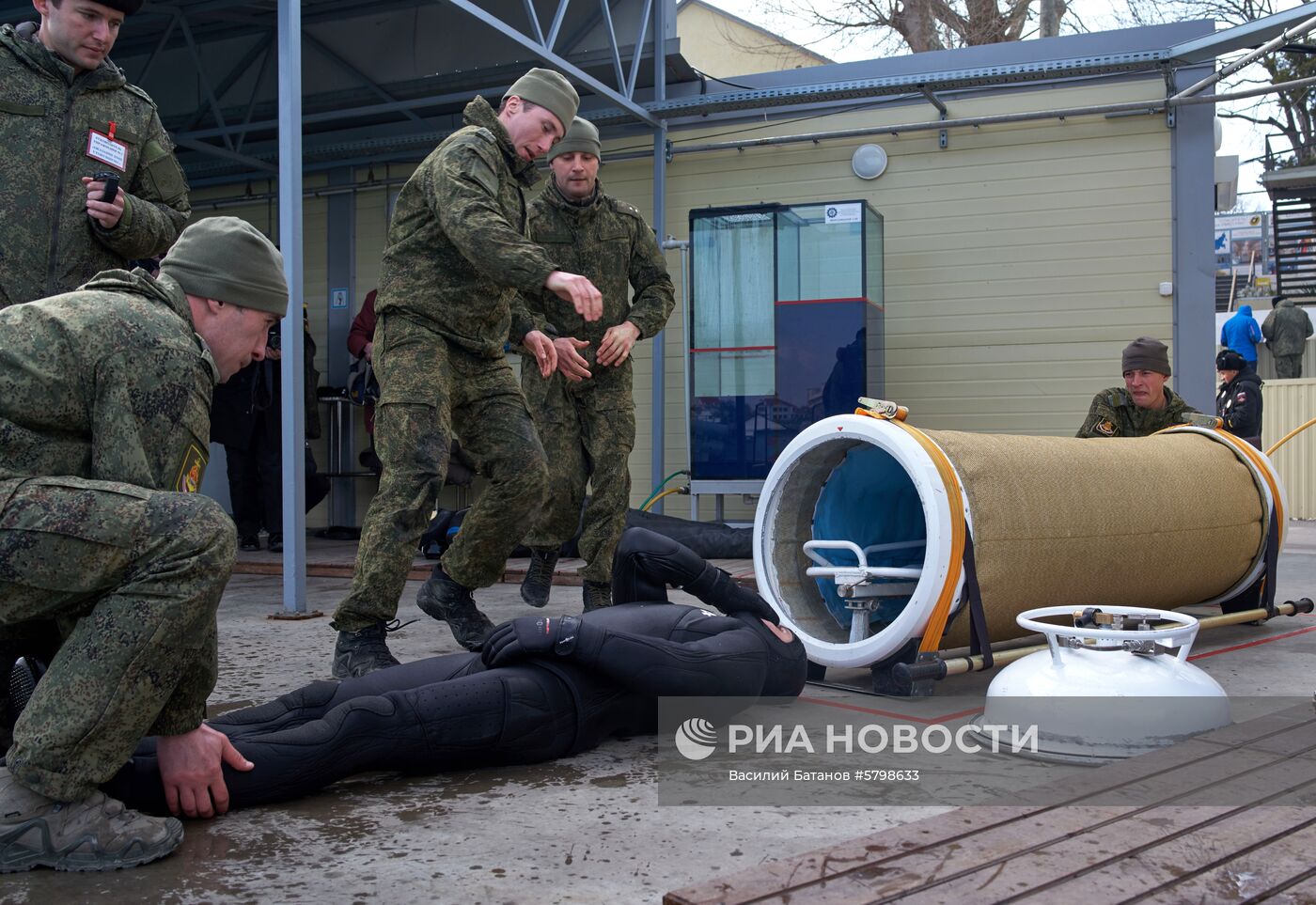 Конкурс водолазных специалистов "Глубина-2019"