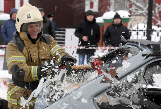 Соревнования МЧС в Татарстане