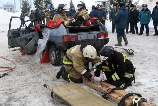 Соревнования МЧС в Татарстане