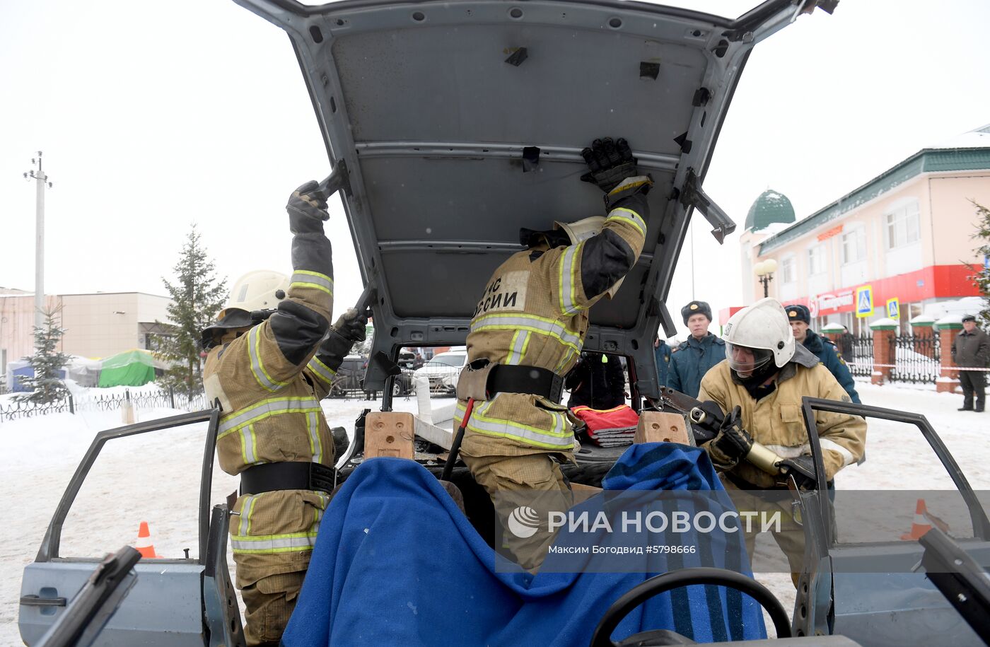 Соревнования МЧС в Татарстане