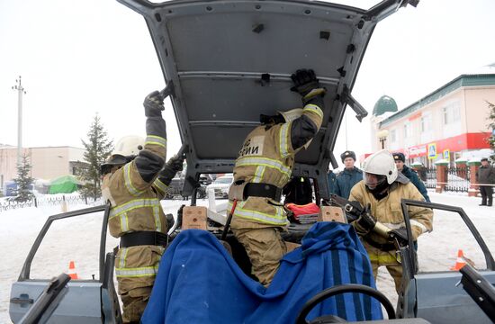 Соревнования МЧС в Татарстане