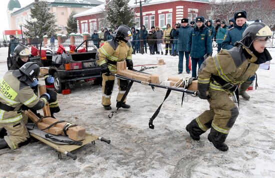 Соревнования МЧС в Татарстане