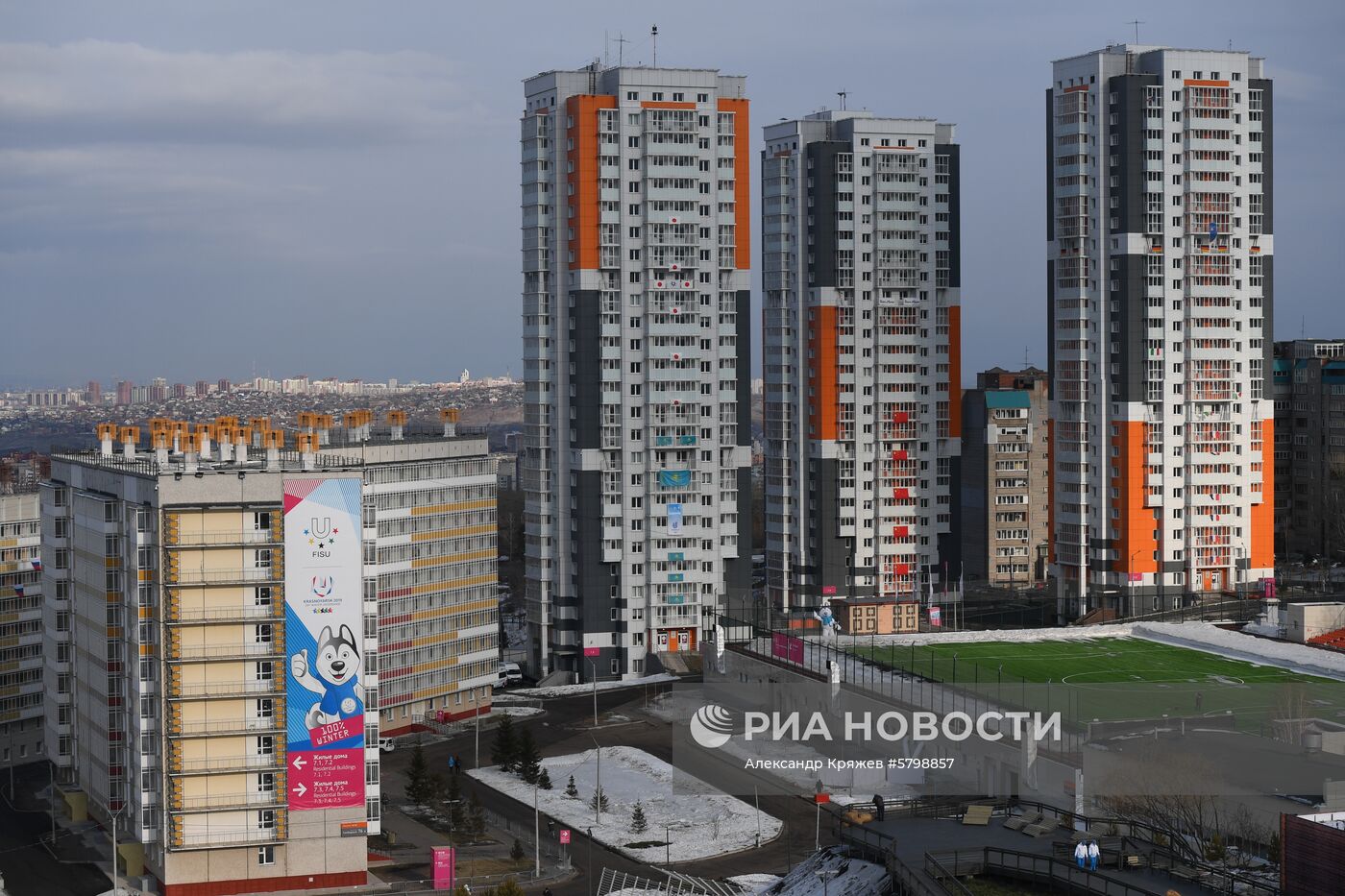 Деревня Универсиады-2019 в Красноярске