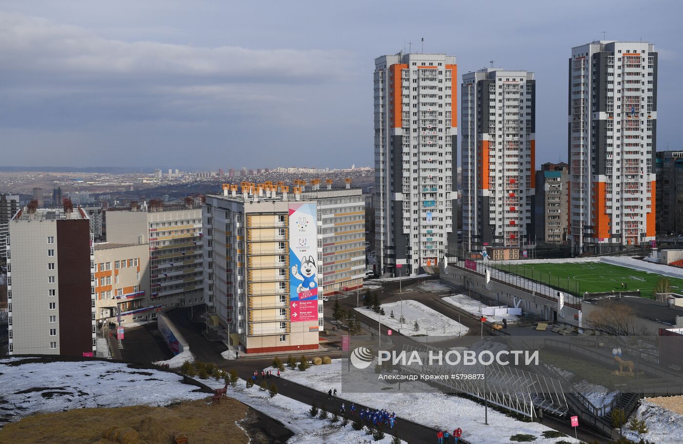 Деревня Универсиады-2019 в Красноярске