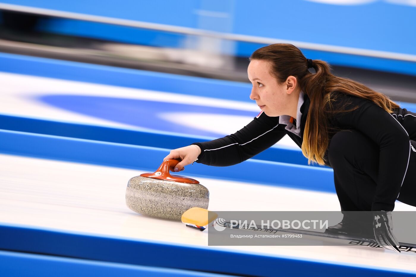 Универсиада. Керлинг. Тренировки