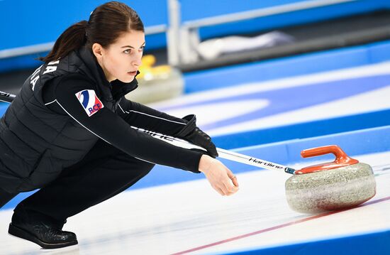 Универсиада. Керлинг. Тренировки