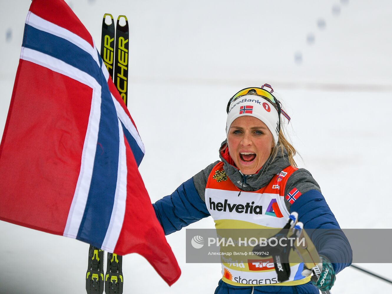 Лыжные гонки. Чемпионат мира. Женщины. Масс-старт