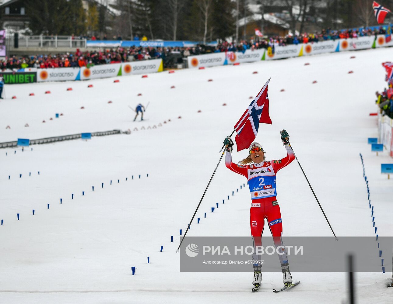 Лыжные гонки. Чемпионат мира. Женщины. Масс-старт