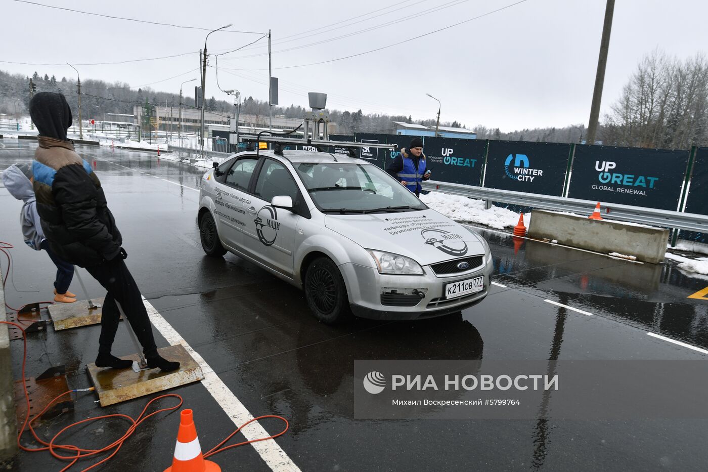 Испытания беспилотных автомобилей в зимних условиях