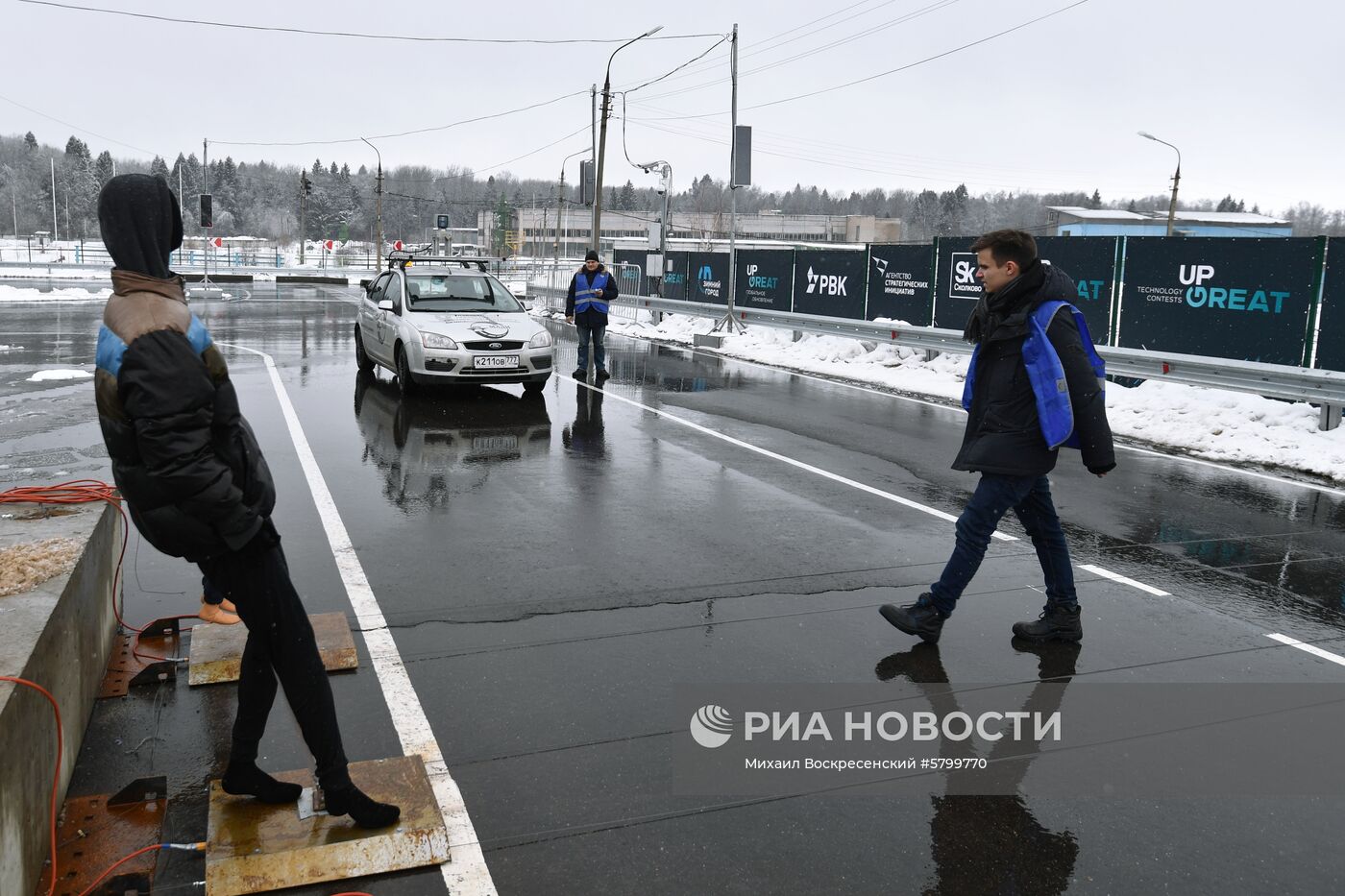 Испытания беспилотных автомобилей в зимних условиях