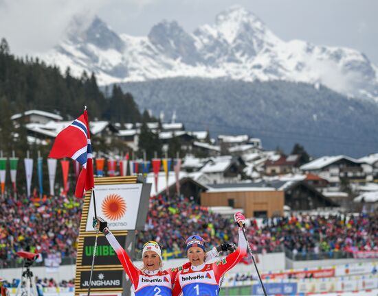 Лыжные гонки. Чемпионат мира. Женщины. Масс-старт