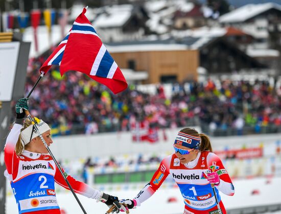 Лыжные гонки. Чемпионат мира. Женщины. Масс-старт
