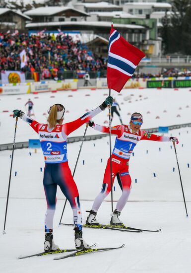 Лыжные гонки. Чемпионат мира. Женщины. Масс-старт