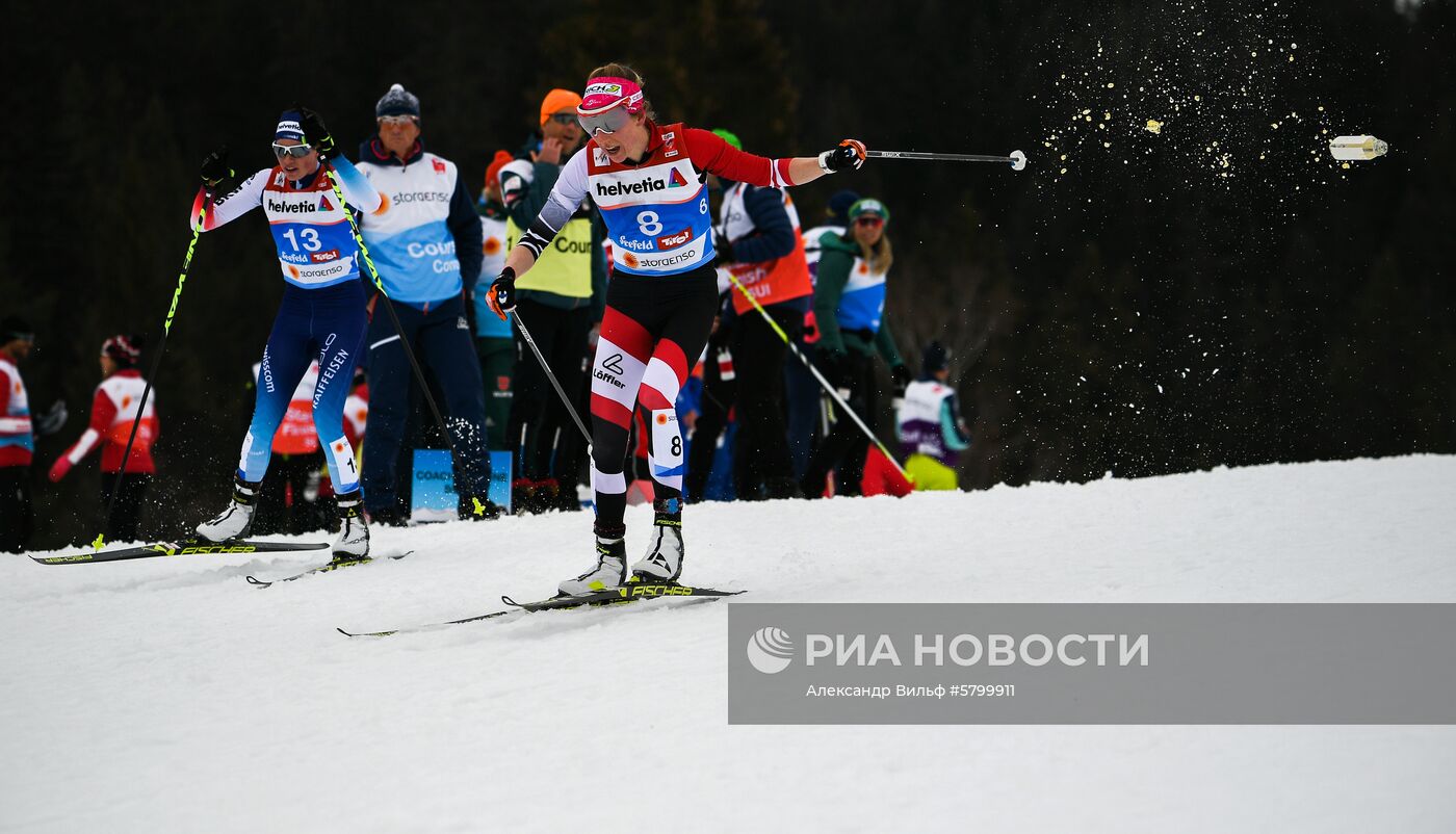 Лыжные гонки. Чемпионат мира. Женщины. Масс-старт