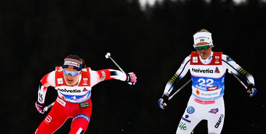 Лыжные гонки. Чемпионат мира. Женщины. Масс-старт