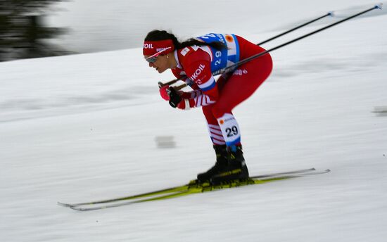 Лыжные гонки. Чемпионат мира. Женщины. Масс-старт