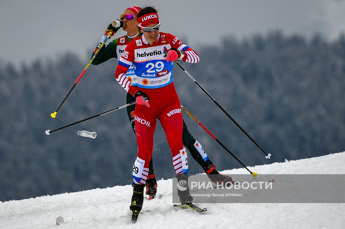 Лыжные гонки. Чемпионат мира. Женщины. Масс-старт