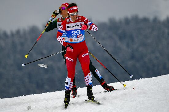 Лыжные гонки. Чемпионат мира. Женщины. Масс-старт