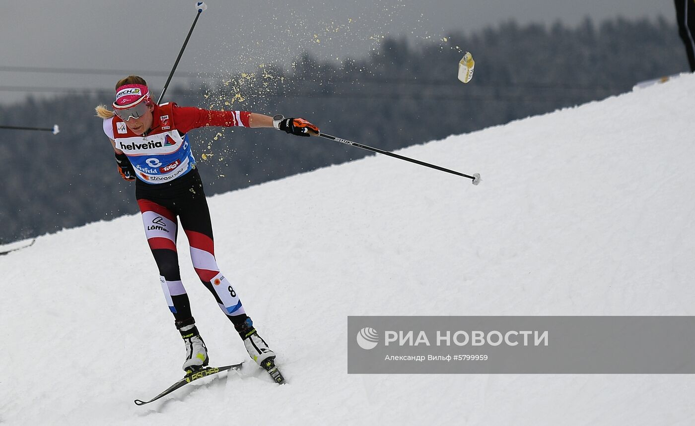 Лыжные гонки. Чемпионат мира. Женщины. Масс-старт