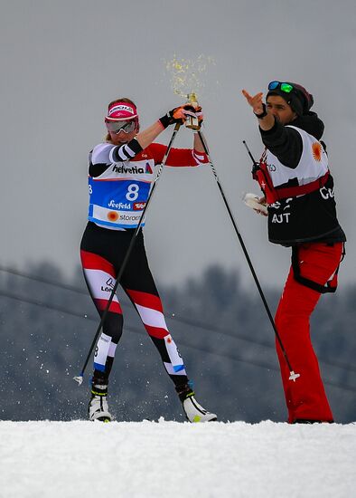 Лыжные гонки. Чемпионат мира. Женщины. Масс-старт