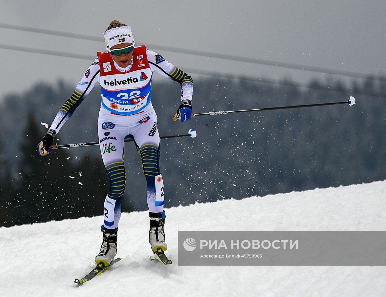 Лыжные гонки. Чемпионат мира. Женщины. Масс-старт
