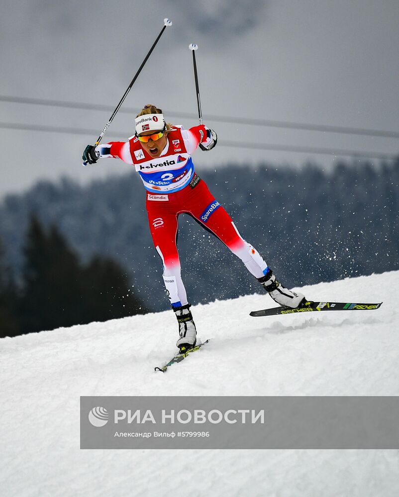 Лыжные гонки. Чемпионат мира. Женщины. Масс-старт