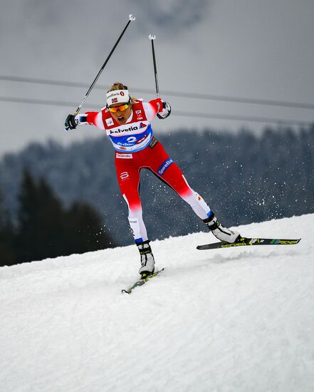 Лыжные гонки. Чемпионат мира. Женщины. Масс-старт