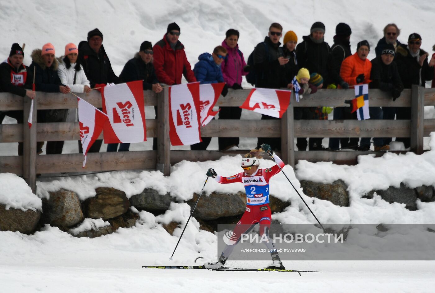 Лыжные гонки. Чемпионат мира. Женщины. Масс-старт