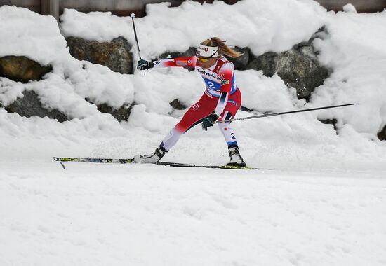 Лыжные гонки. Чемпионат мира. Женщины. Масс-старт