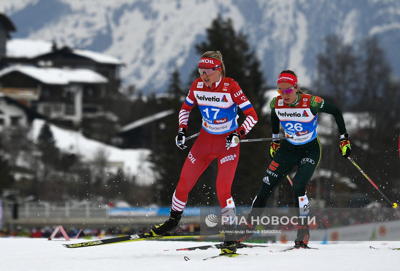 Лыжные гонки. Чемпионат мира. Женщины. Масс-старт