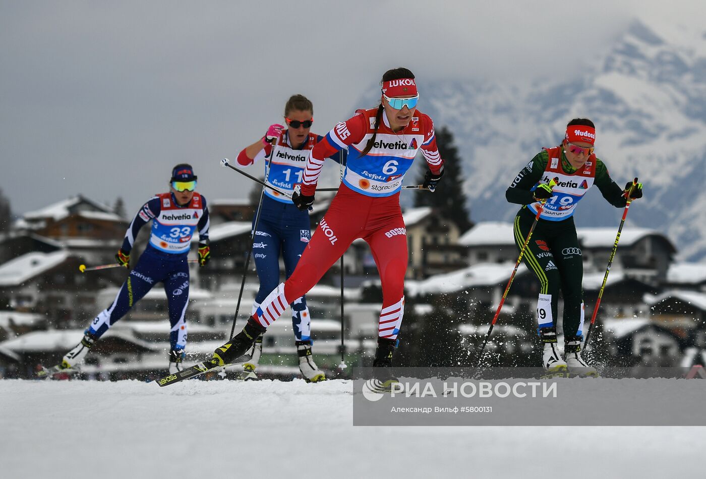 Лыжные гонки. Чемпионат мира. Женщины. Масс-старт