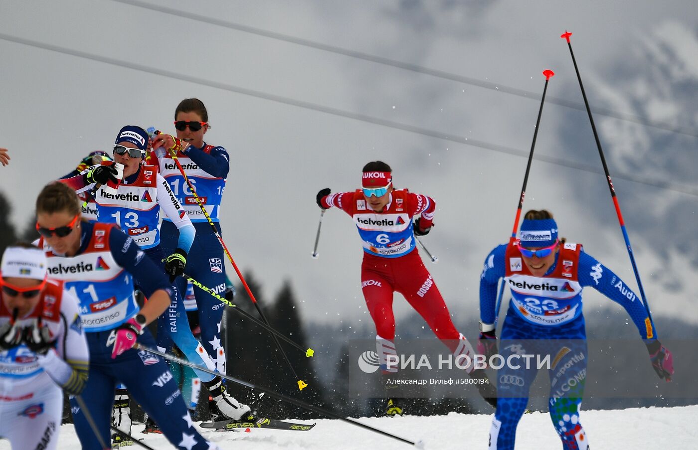Лыжные гонки. Чемпионат мира. Женщины. Масс-старт