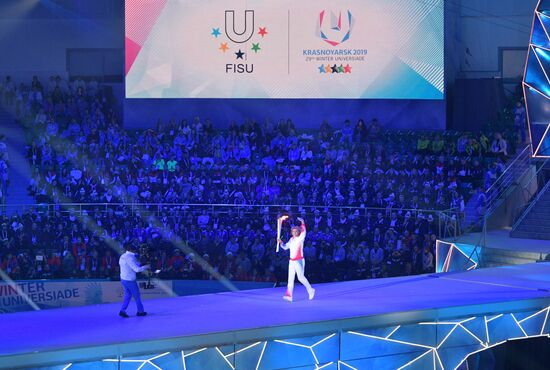 Церемония открытия XXIX Всемирной зимней Универсиады 2019
