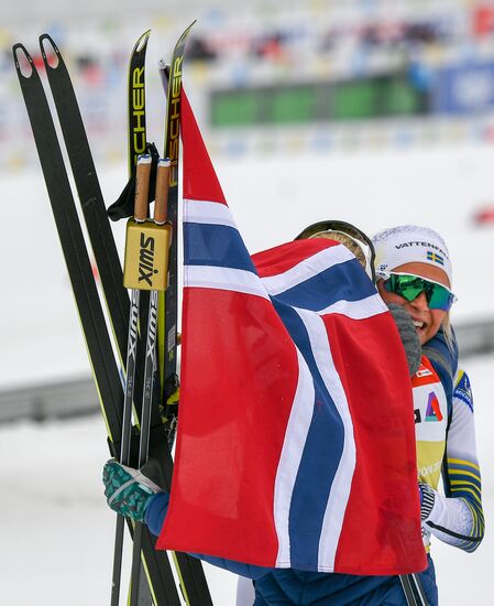 Лыжные гонки. Чемпионат мира. Женщины. Масс-старт