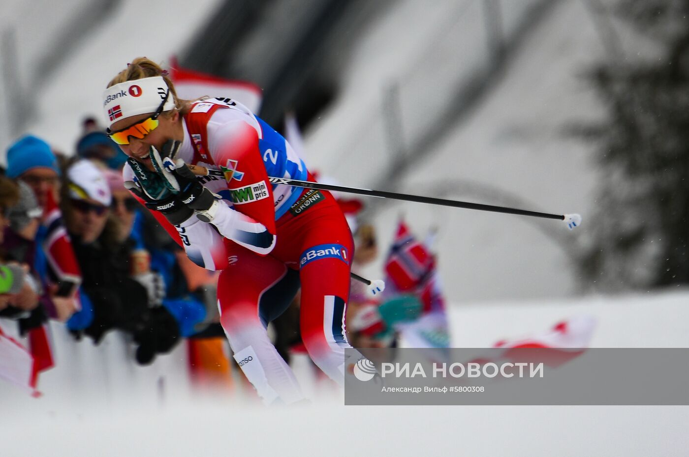 Лыжные гонки. Чемпионат мира. Женщины. Масс-старт
