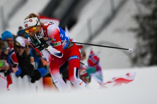 Лыжные гонки. Чемпионат мира. Женщины. Масс-старт