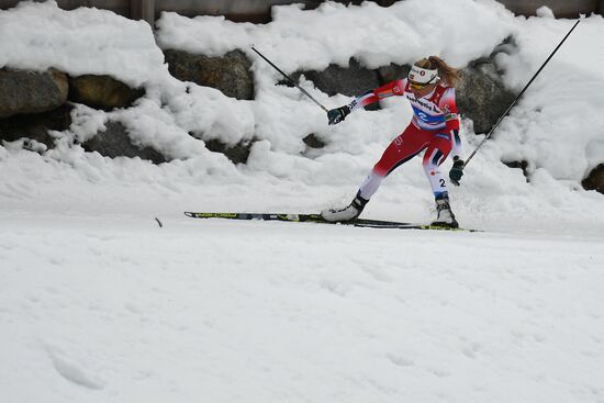 Лыжные гонки. Чемпионат мира. Женщины. Масс-старт
