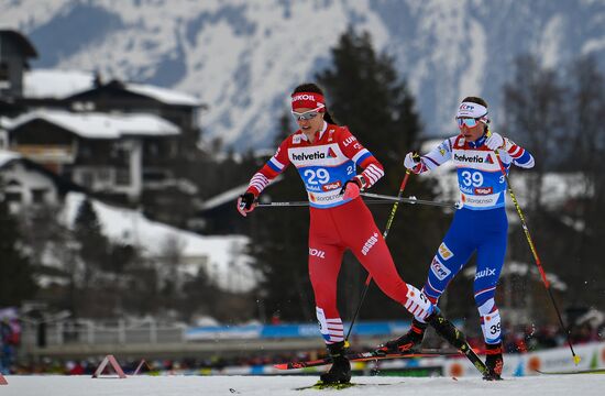 Лыжные гонки. Чемпионат мира. Женщины. Масс-старт