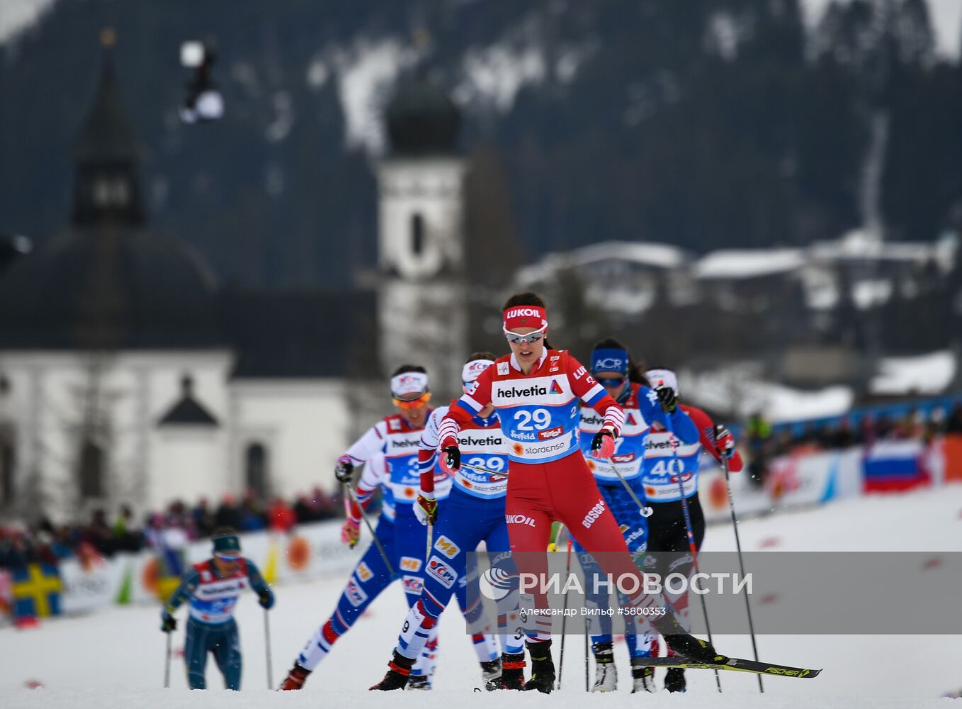 Лыжные гонки. Чемпионат мира. Женщины. Масс-старт